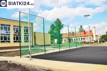 Ogrodzenia boiska w szkole